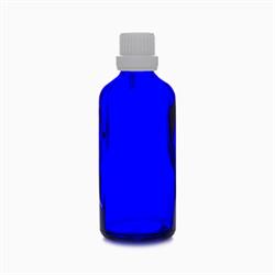 Aqua Oleum 100ml blue glass bottle