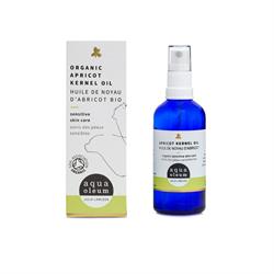 Aqua Oleum Organic Apricot Kernel Carrier Oil 100ml