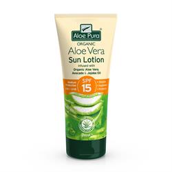 Aloe Pura Aloe Vera Sun Lotion SPF15 200ml