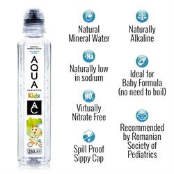 AQUA Carpatica KIDS Still Natural Mineral Water 250ml PET Sodium Free