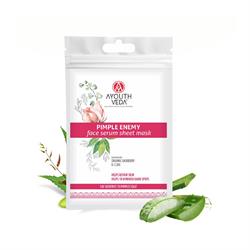 Ayouthveda Ayouthveda Pimple Enemy Face Serum Sheet Mask 20g