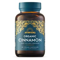 Ayurvediq Wellness FREE - Organic Ceylon Cinnamon Caps - 60's