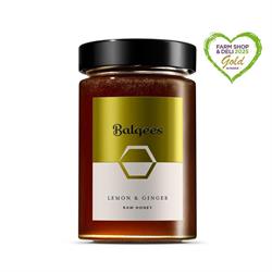 Balqees Balqees Raw Honey Lemon Zest & Ginger 250g