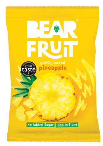 BEAR Bear Fruit Gently Baked Pineapple 35g