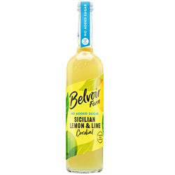 Belvoir No Added Sugar Sicilian Lemon & Lime Cordial 500ml