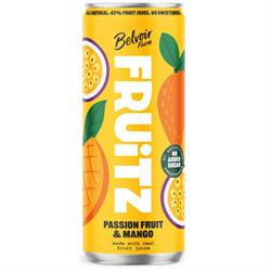 Belvoir Belvoir Farm FRUiTZ Passion Fruit & Mango Can 330ml