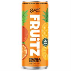 Belvoir Belvoir Farm FRUiTZ Orange & Pineapple Can 330ml