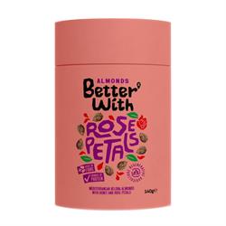 Better With Better With Rose petal Almonds Tube 140g