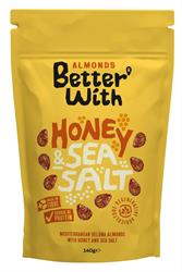 Better With Better With Honey & Sea Salt Almonds 140g
