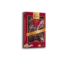Belvas Belvas Tablette Dubai Semi Dark Raspberry 100g Bio