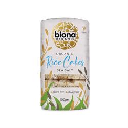 Biona Rice Cakes with Salt Organic 100g
