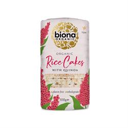 Biona Organic Rice Cakes with Quinoa 100g