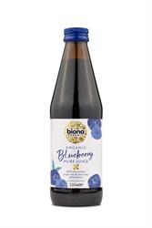 Biona Organic Blueberry Juice Pure 100% 330ml