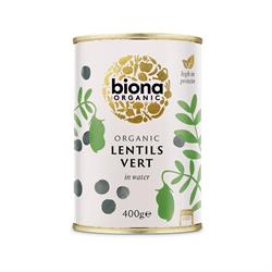 Biona Biona Lentils Vert 400g