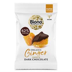 Biona Biona Organic Dark Chocolate Ginger 60g