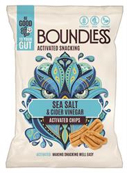 Boundless FREE Sea Salt & Cider Vinegar Chips Sharing Bag 80g