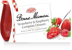 Bonne Maman Bonne Maman Strawberry & Raspberry Compote 2 x 130g