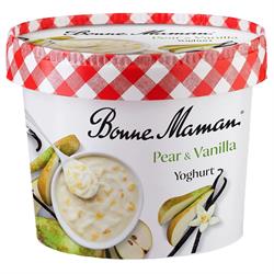 Bonne Maman Pear & Vanilla Yoghurt 450g