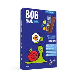 Bob Snail Fruit stripes Apple-Pear-Blueberry TM BOB SNAIL 84g