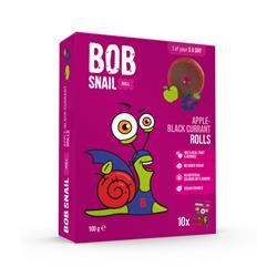 Bob Snail Bob Snail Apple-Blackcurrant Fruit Rolls 100g - 100% Natural