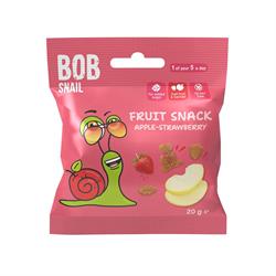 Bob Snail Bob Snail Apple-Strawberry Fruit Bites 20g - 100% Fruit