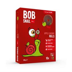 Bob Snail Bob Snail Apple-Cherry Fruit Rolls 100g - 100% Fruit