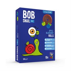 Bob Snail Bob Snail Apple-Blueberry Fruit Rolls 100g - 100% Fruit