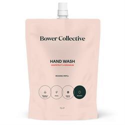 Bower Collective Grapefruit & Geranium Bower Natural Hand Wash Refill 1L