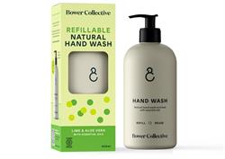 Bower Collective Starter Pack - Hand Wash - Lime & Aloe Vera 400ml