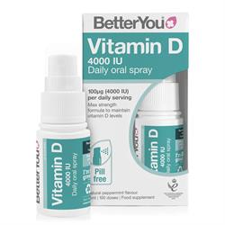 BetterYou BetterYou Dlux4000 Oral Spray 15ml