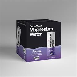 BetterYou BetterYou Magnesium Water Focus 4pk