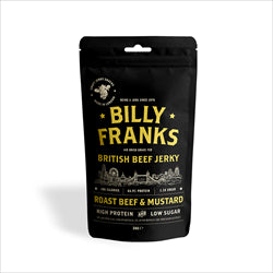 Billy Franks Billy Franks Gluten Free Roast Beef & Mustard Jerky 30g