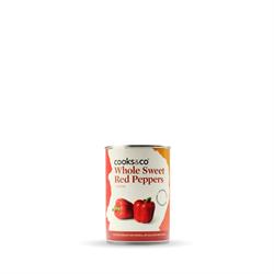 Cooks and Co Sweet Red Peppers 390g