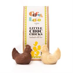 Cocoa Loco Milk & White Chocolate Chicks - 100g