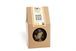 Cocoa Loco Dark Chocolate & Ginger Egg Filled With Dark Buttons 225g