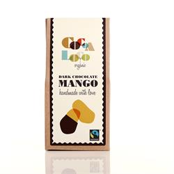 Cocoa Loco Organic F/T Dark Chocolate Mango 110g