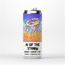 Counter Culture Mango + Ginger + Lime Organic Kombucha Soda 330ml