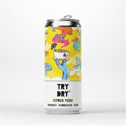 Counter Culture Citrus Yuzu Organic Kombucha (Try Dry) 330ml