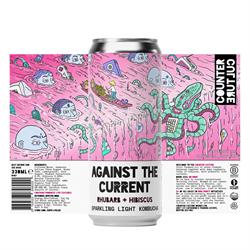 Counter Culture Counter Culture Rhubarb + Hibiscus Kombucha 330ml