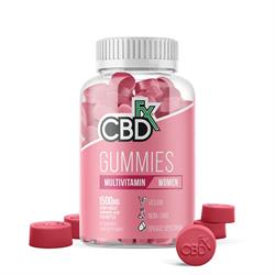 CBDfx CBDfx Women's Mulitivit Gummies (60ct / 1500mg CBD Per Bottle)