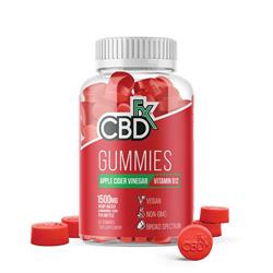 CBDfx CBDfx Apple Cider Vinegar Gummies (60ct / 1500mg CBD Per Bottle)