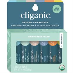 Cliganic Cliganic Organic Lip Balm Set 6pk