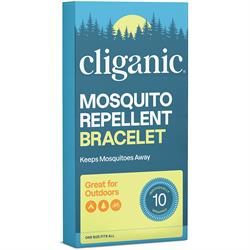 Cliganic Cliganic Repellent Bands 10 Individual Units EVA Bracelets