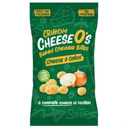 Cheeseo's CheeseO's Cheese & Onion Baked Cheddar Bites 20g