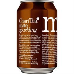 ChariTea ChariTea Mate - Organic Sparkling Iced Tea - 330ml cans