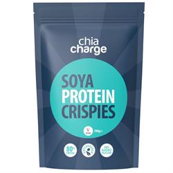 Chia Charge Soya Protein Crispies 80% Protein with 3 simple ingredients. 500g