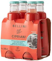 Cipriani Cipriani Virgin Bellini 4 x 180ml Alcohol Free RTD Mocktail