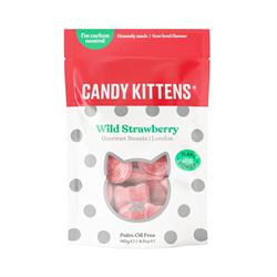Candy Kittens Candy Kittens Wild Strawberry Vegan Sweets 140g