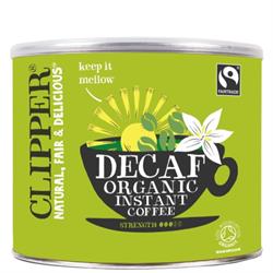 Clipper Fairtrade Organic Decaf Inst Coffee 500g