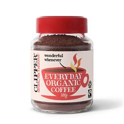 Clipper Fairtrade Everyday Organic Instant Coffee 100g